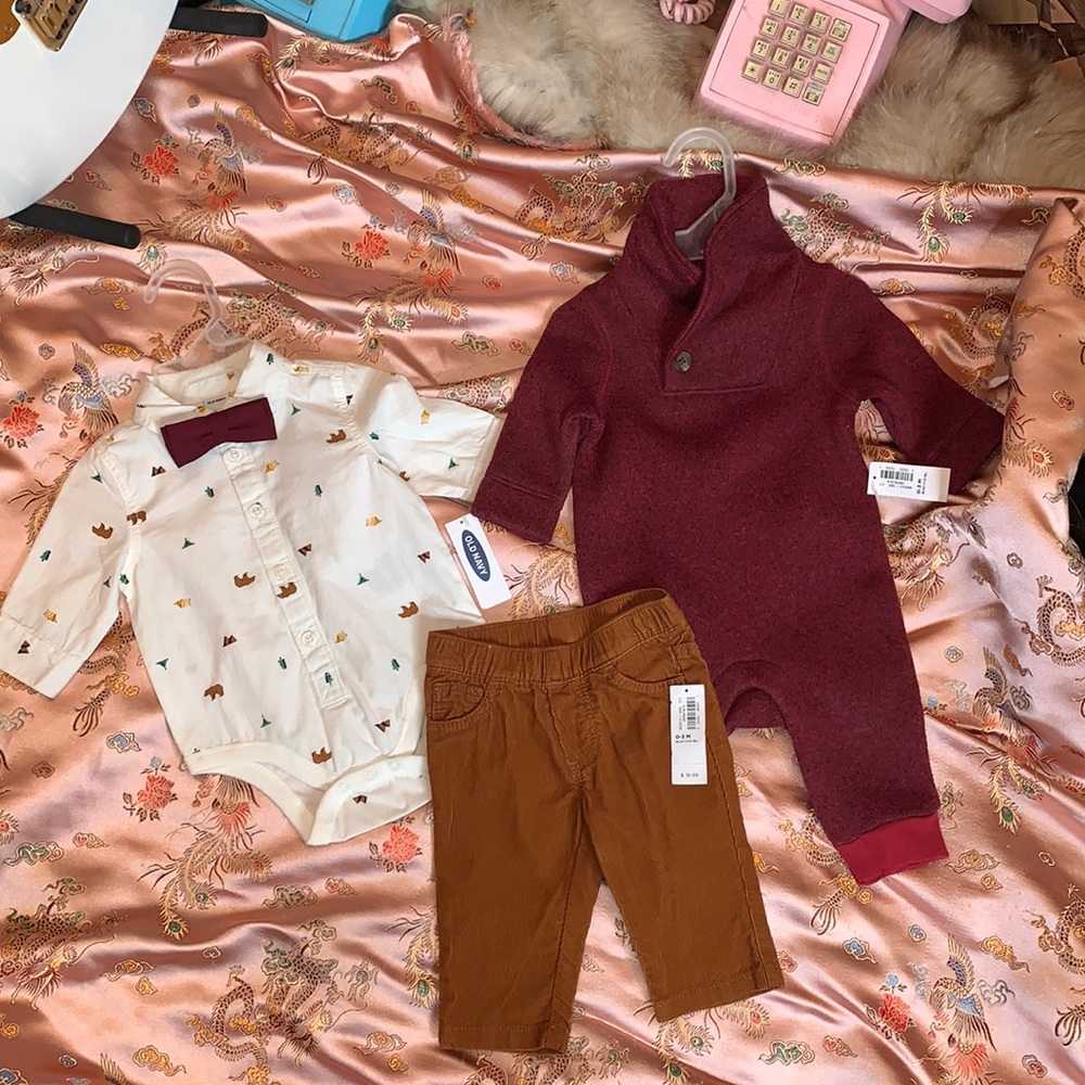 Lot of OLD NAVY 0-3 months boys baby kids clothes